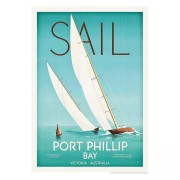 Retro Print - Sail Port Phillip Bay